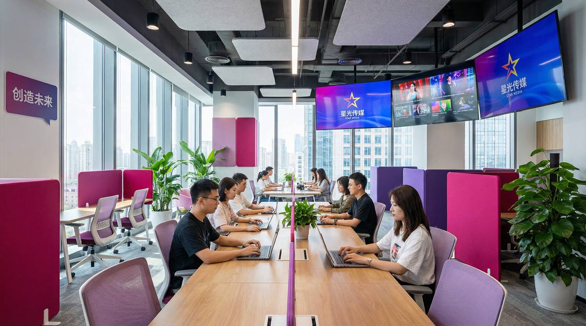 每日大赛影视传媒公司团队